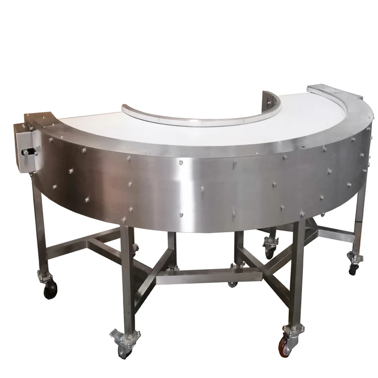 180 degree PU belt conveyor/Circular conveyor belt