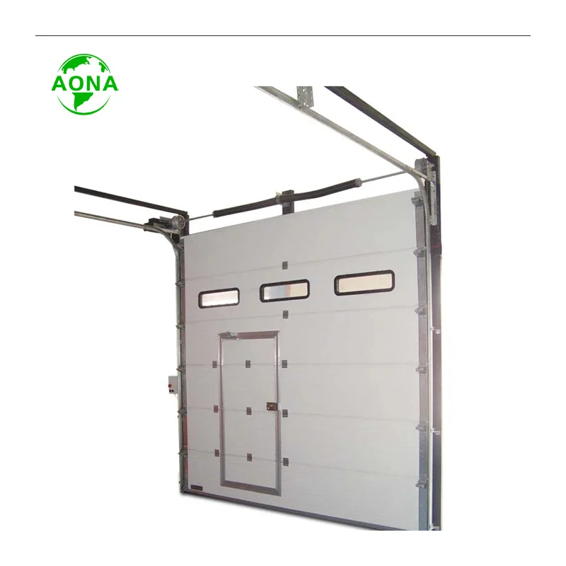 Overhead Steel Commercial Insulated Sectional Garage Industrial Door