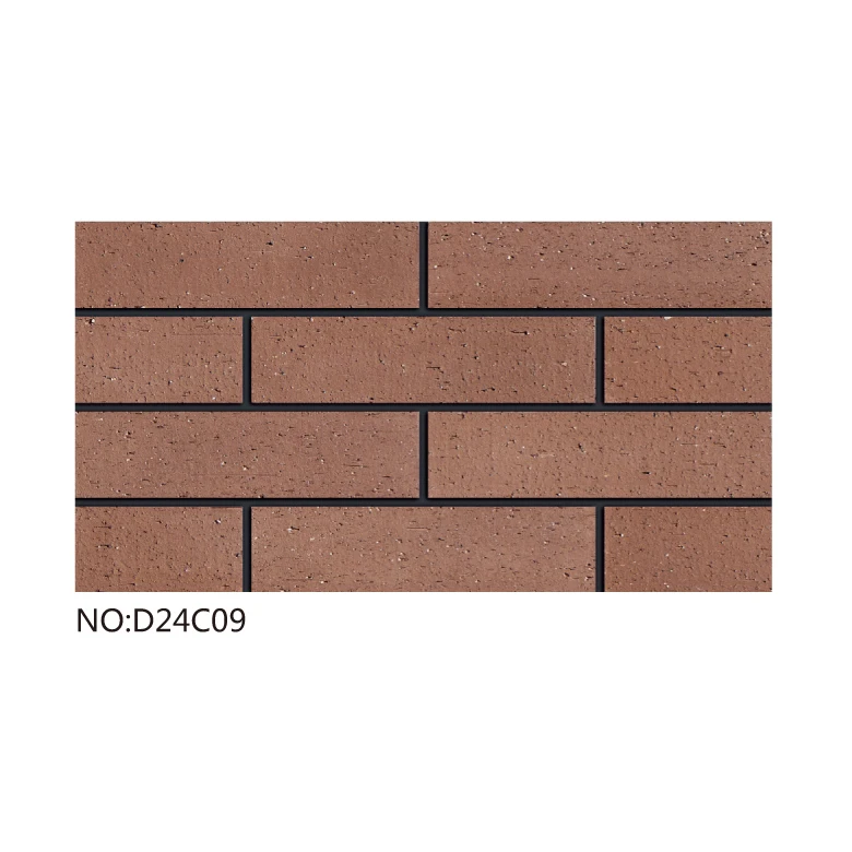 Kiln fired clay brick making mold split terracotta slip tiles corner antique clay brick cladding