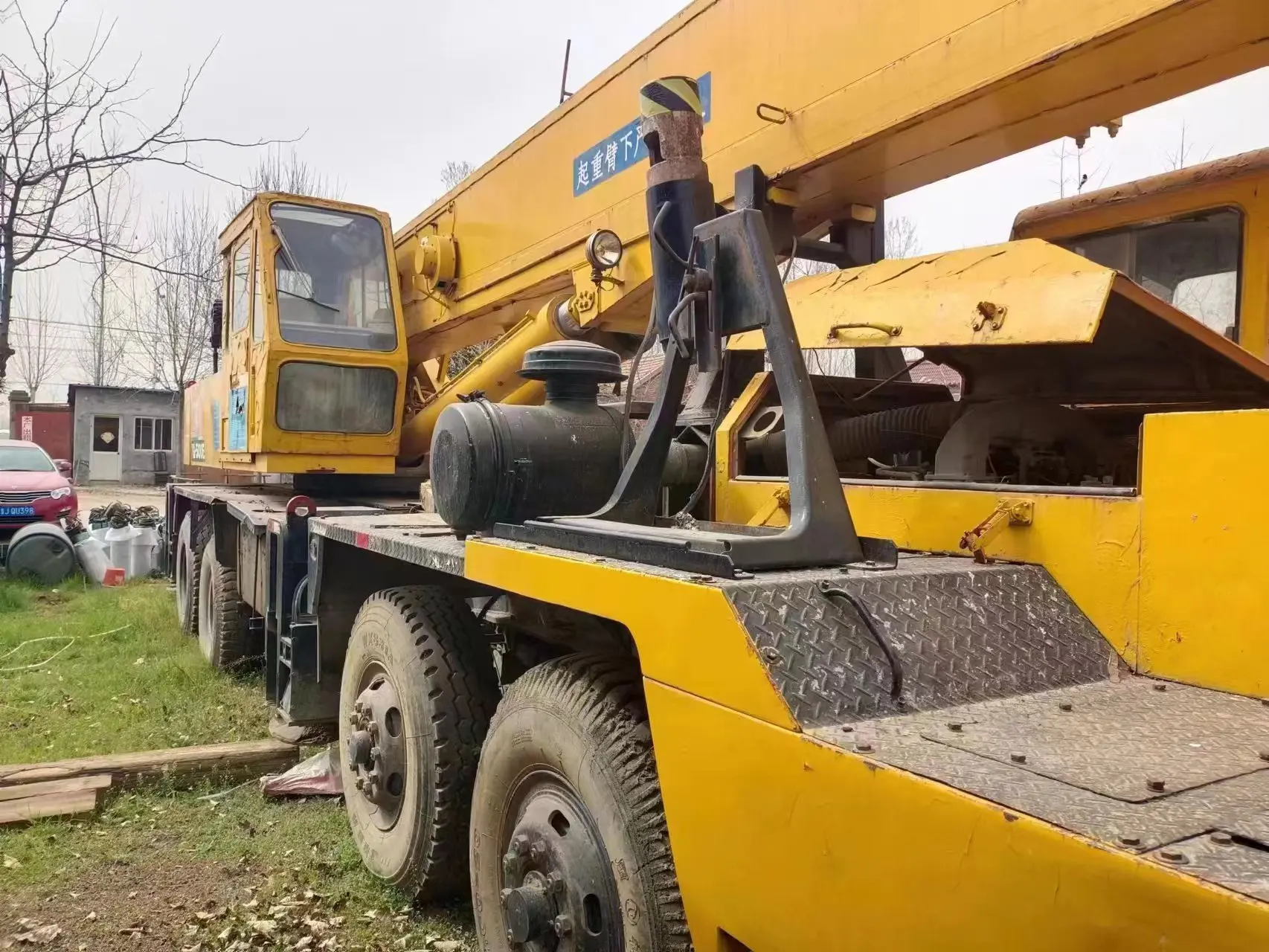 used TADANO TR500EX TR500 TADANO 500 heavy rough terrain crane