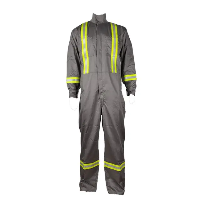 Wholesale Xinke workwear construction nylon cotton fire retardant boiler industrial work suit for men