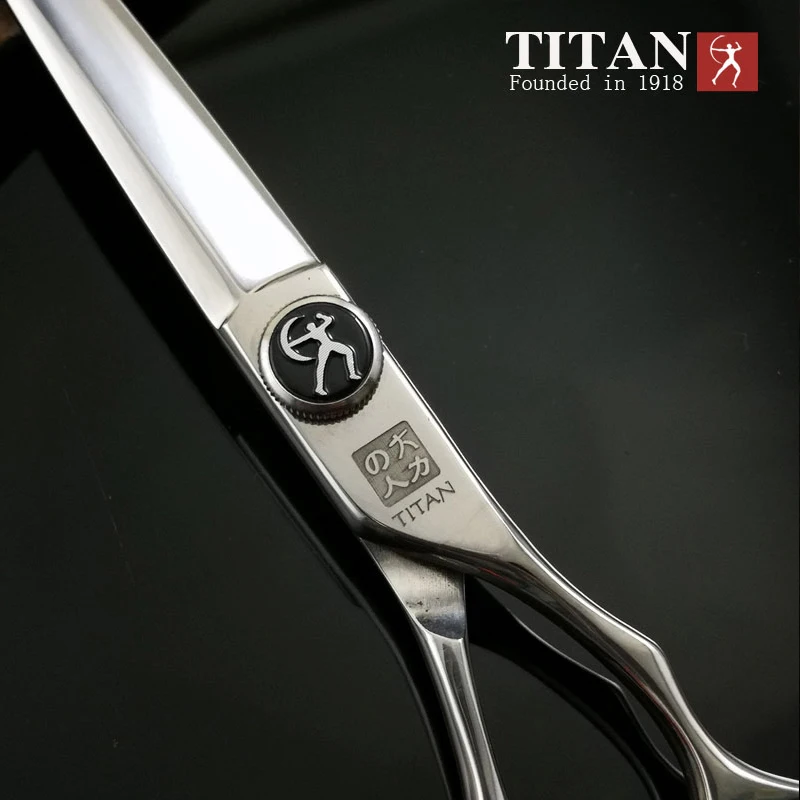 TITAN Super Cut Barber  Professional Hair Tools Stainless Steel 6inch right handle sus440c cutting scissors