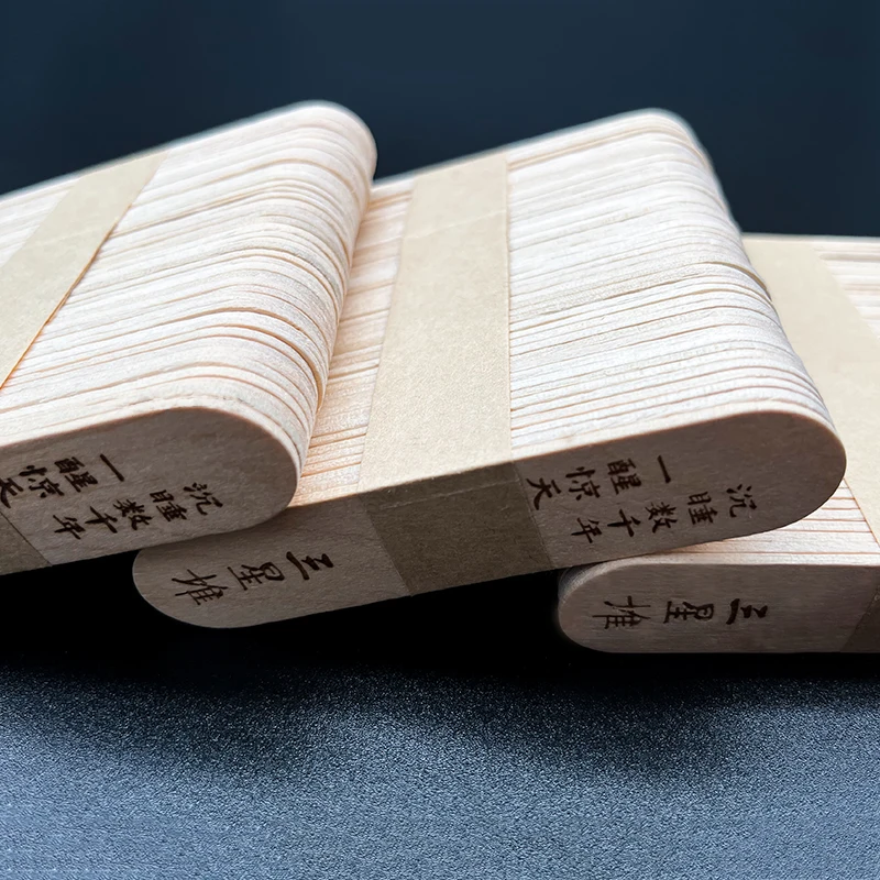 Good Quality Favorable Price Frozen Moulds Ice Cream Stick In Birch Wood