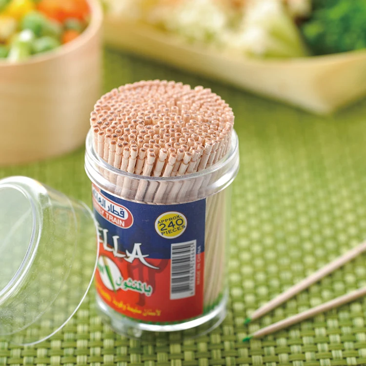 New Arrival Factory Sale Premium Diameter 2.0mm Fancy Mint Flavored Wood Toothpick