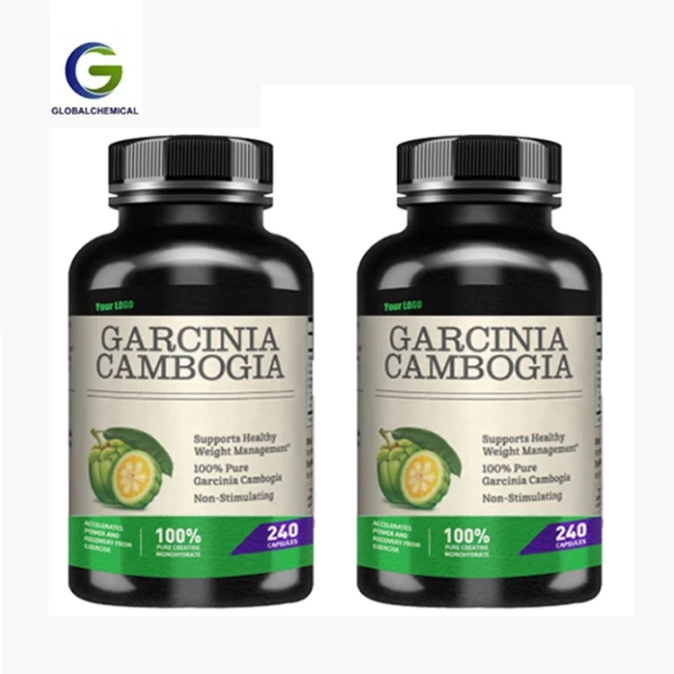 OEM hydroxycitric acid HCA capsules supplements top extract garcinia cambogia capsules for weight management