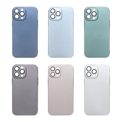 Luxury 6D Metal Fuel Injection Plating Soft TPU Phone Case with Camera Protection for iPhone 11 12 13 Pro Max