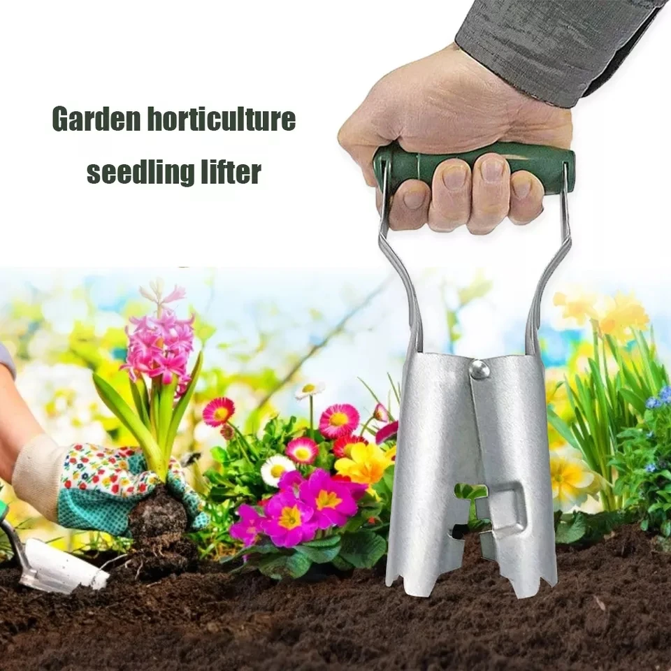 Garden Park Seedling Tube Home Garden Agricultural Tools Tube Vegetable Flower Handheld Seedling Transplanting Cylinder Seeder