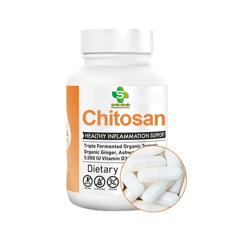 Chitosan Capsule Good Price Fruity Flavor Supplement Capsules 1000mg Supplements Carboxymethyl Chitosan Capsules