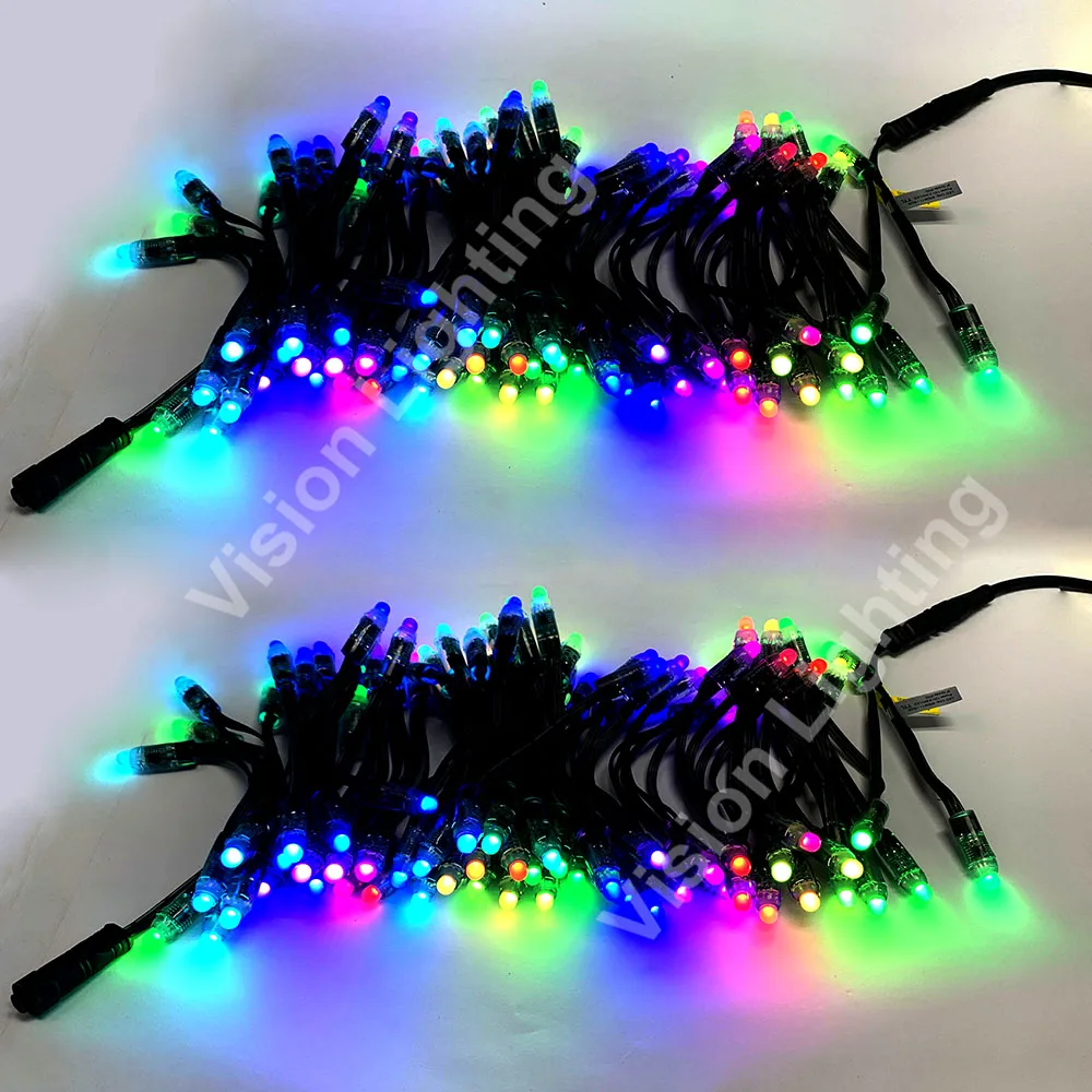 12mm LED String Full Color Waterproof IP68 Point WS2811IC LED RGB mould pixel led light