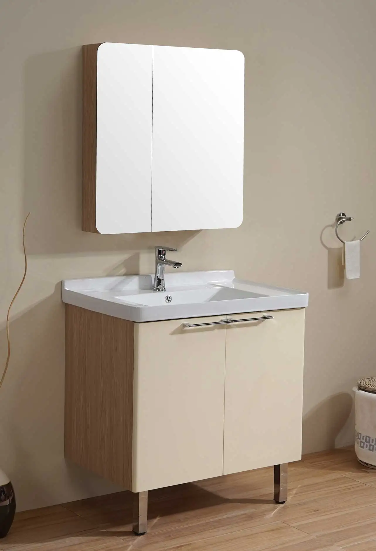 TZL Modern Bathroom Vanity Bathroom Furniture New Product Ideas Fully Assembled Cabinets Wash Basin Cabinet