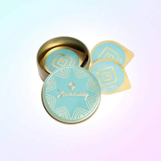 New custom printing empty eco friendly round gift metal tin box condom packing box portable smart condoms metal box for condoms