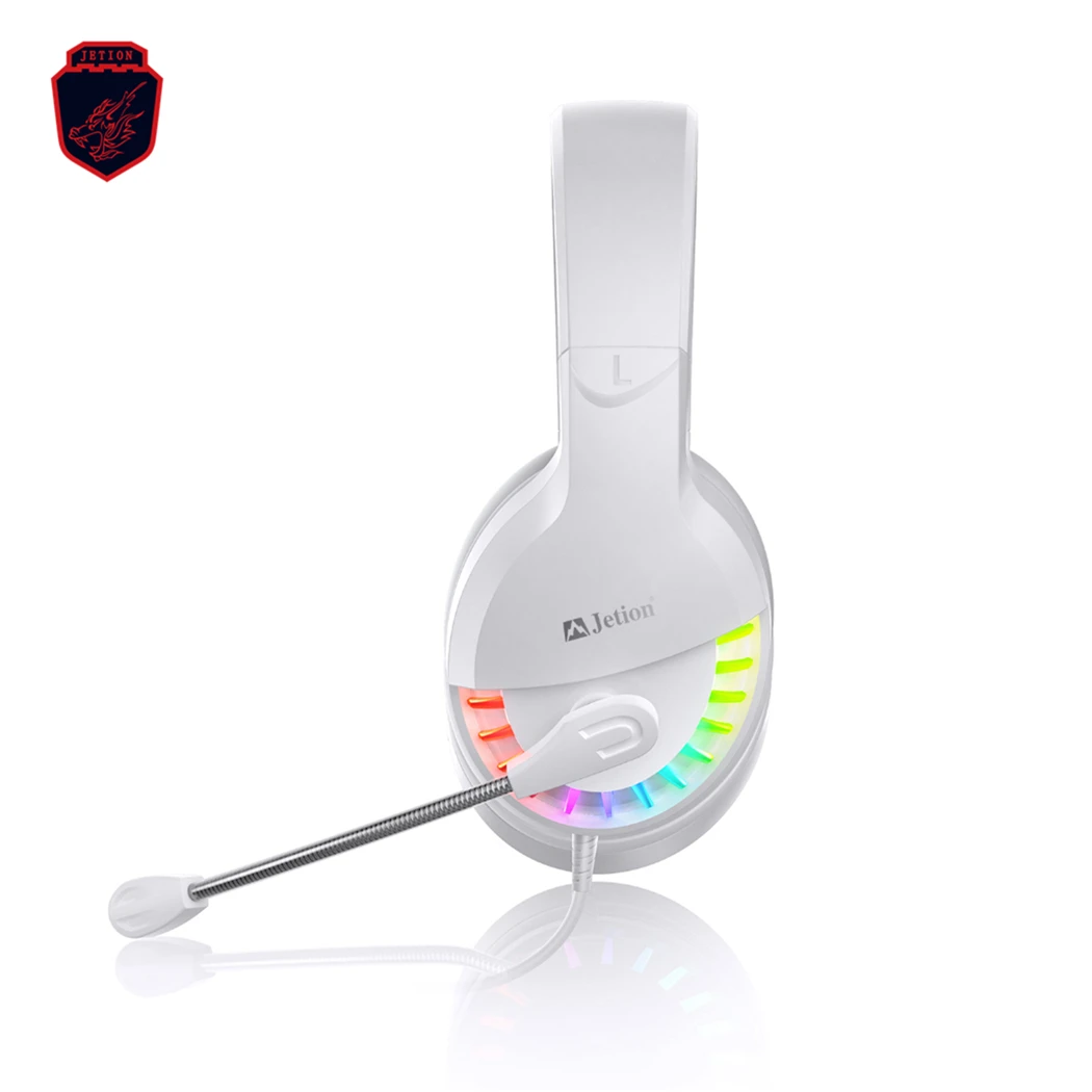 
HD voice Star awn colorful breathing lamp Thickened sponge head beam Wired Gaming Headphone for Professional Games/Players 