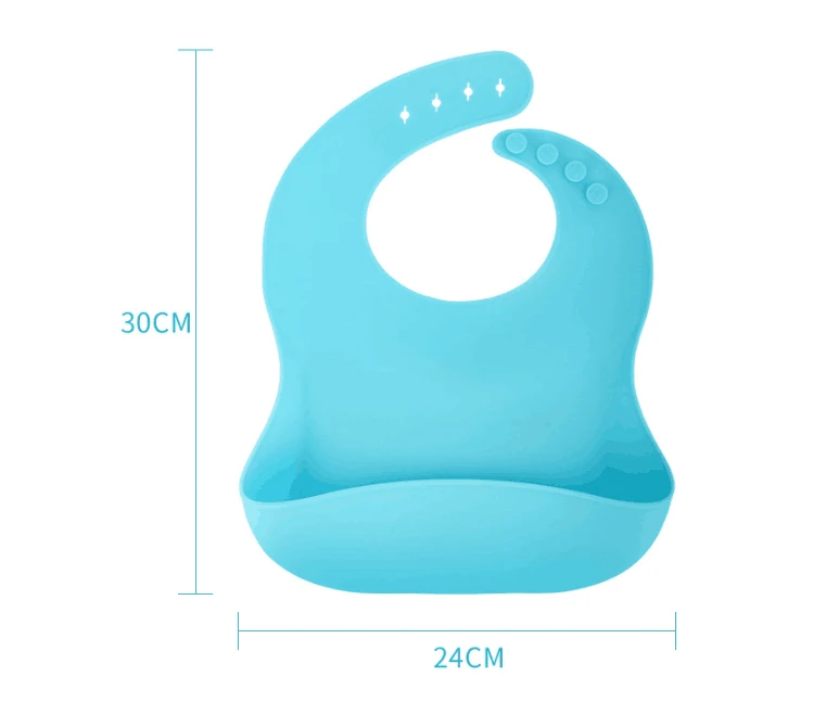 OEM/ODM Silicone Muslin Baby Bibs 10 Pack Baby Bandana Drool Bibs Silicone Baby Bibs for Teething and Drooling