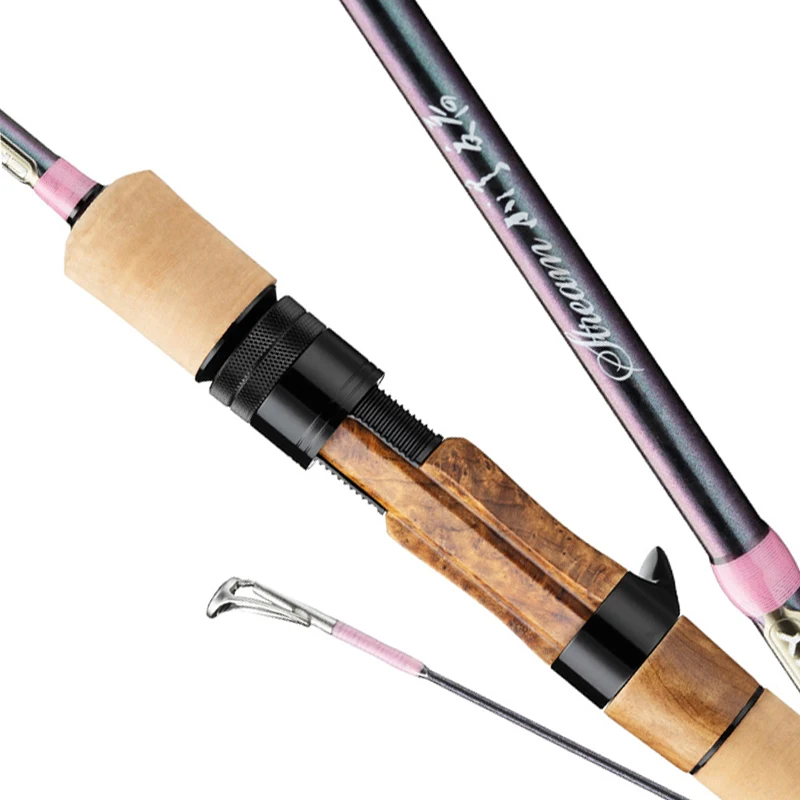 CRONY New Arrivals Stream Summer Series Ultra Light Fast Trout Spinning Freshwater Fishing rods with cork handle