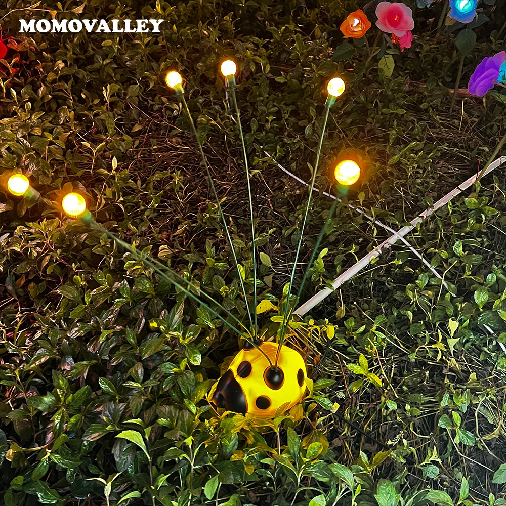 6 Leds firefly dc garden lights bulb for outdoor decoration weddings terrace Indoor courtyard shop window park zoo