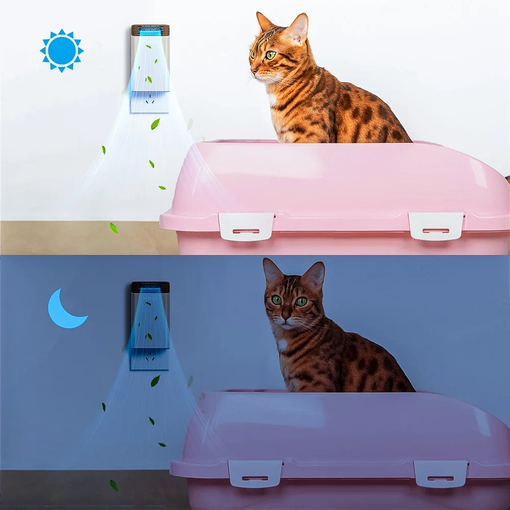 Экологически чистый комнатный мини-очиститель воздуха, портативный очиститель воздуха, удаление запаха домашними животными, Дезодоратор