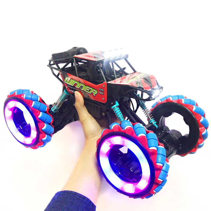 
4wd sensing hand controlled watch gesture car remote control toy rc monster truck rock crawler 