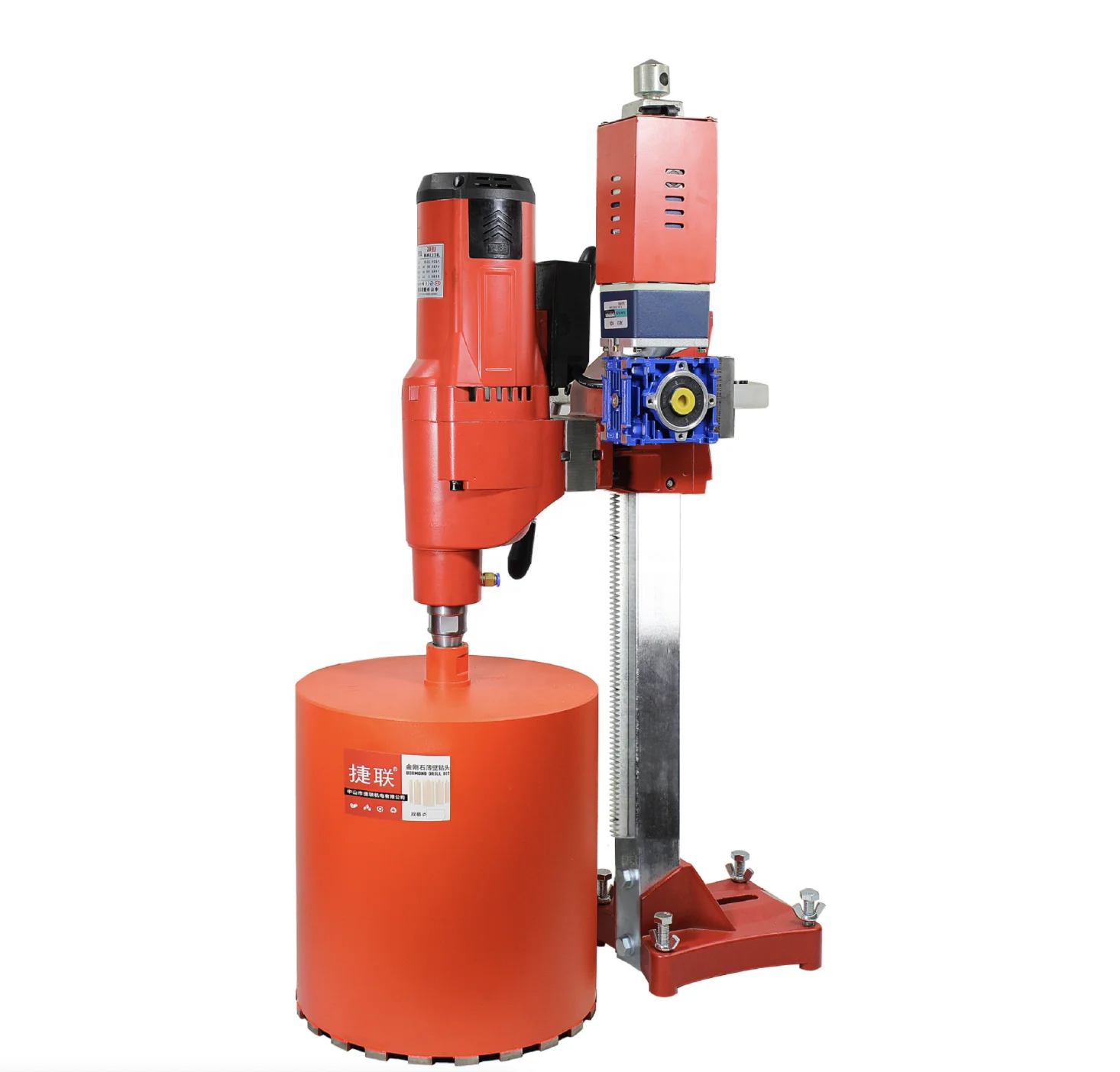 Automatic Hydropower punch hole drilling machine high power concrete diamond core water mill drilling machine