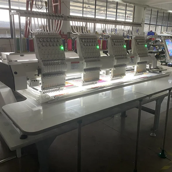 High Quality Popular Single Head 15 Needles China Fully Automatic Embroidery Ambrodari Machine Curtain Bead