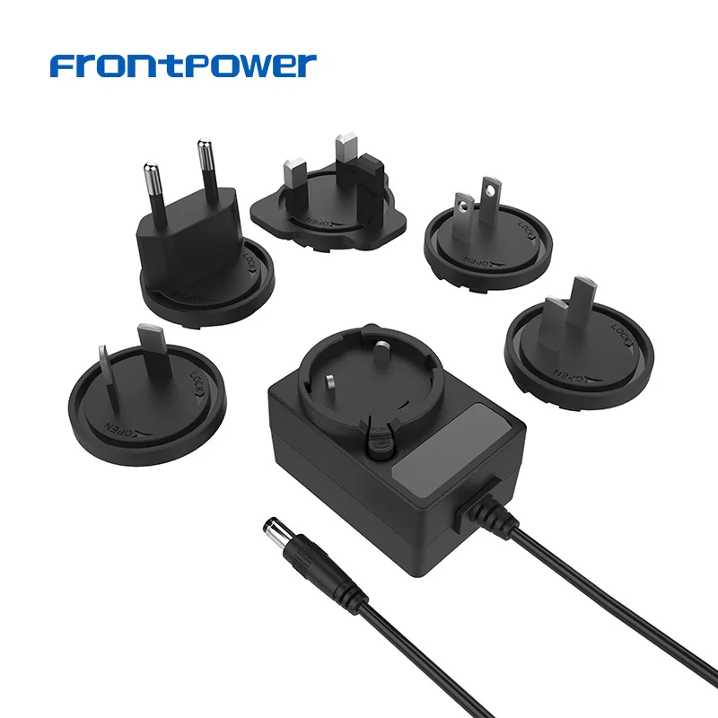OEM 5V 9V 12V 24V 1A 2A 3.5A US EU UK AU PSE BIS SAA Plug ACDC Charger SMPS Power Adapter for GPS Tracker IOT