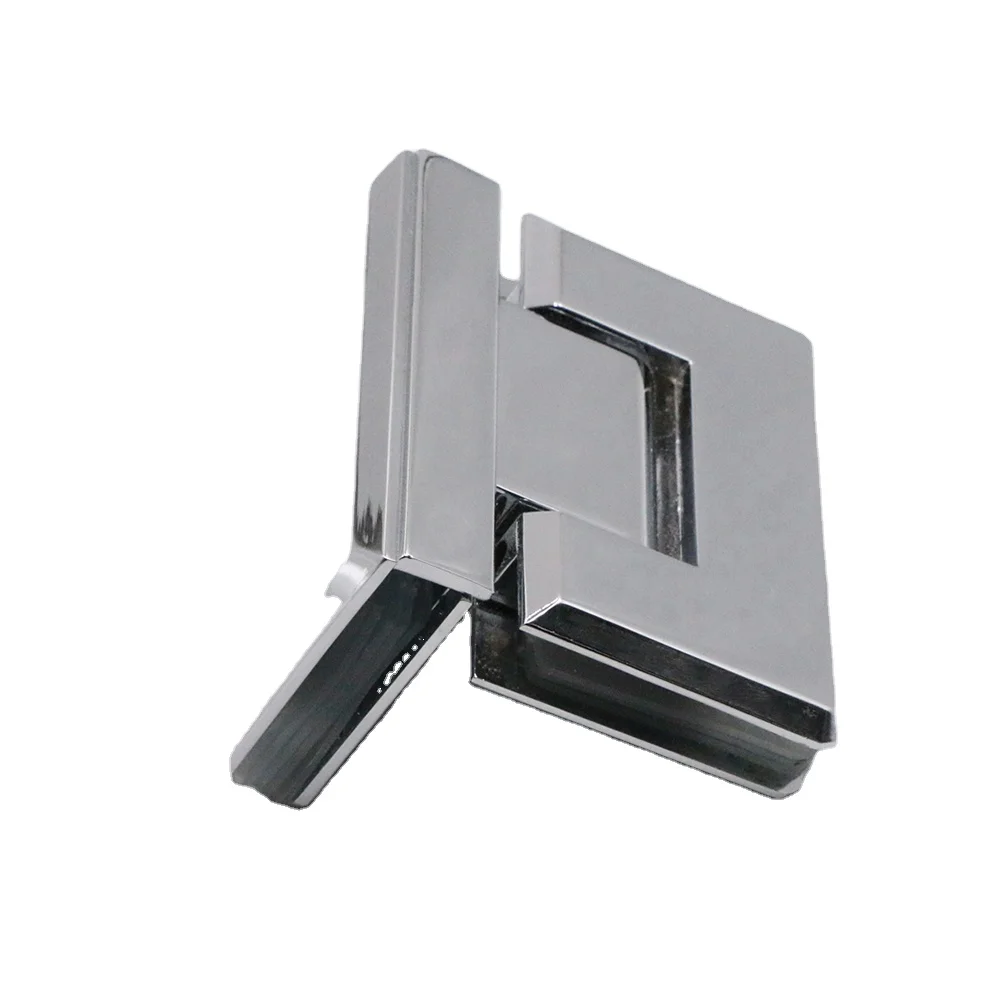 Stainless steel Double Side 90 Degrees Glass to Glass Shower Pivot Hinge