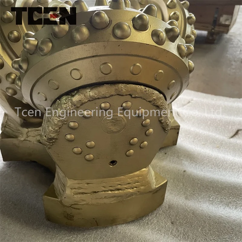 TCI Tricone bits with high grade tungsten carbide for underground rock well trenchless drilling