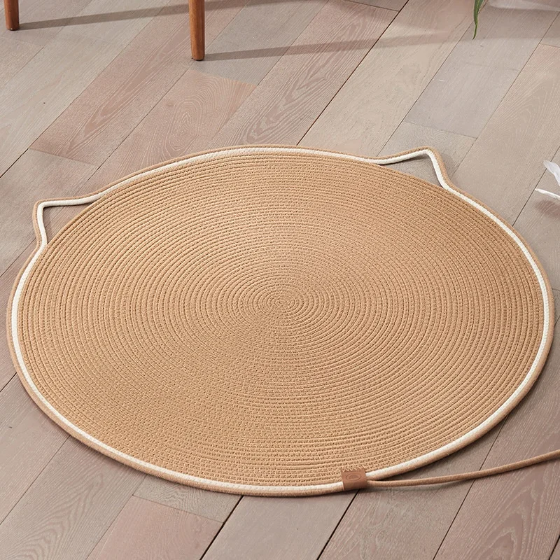 Cat Scratching Board Durable and No Debris Sisal Mat for Cats  Sofa protection Against Scratching Woven Cool Mat  Cat Toy