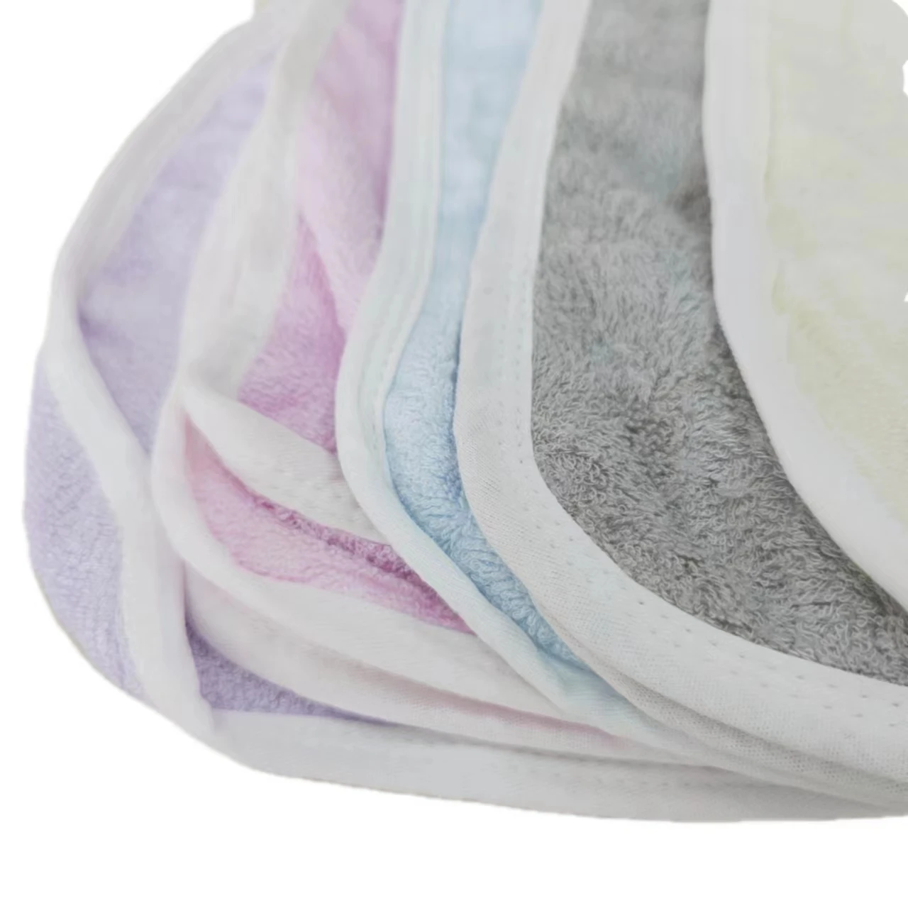 Bamboo textile Baby Kindergarten Special Wash with Hanging Rope Small Square Soft Towel