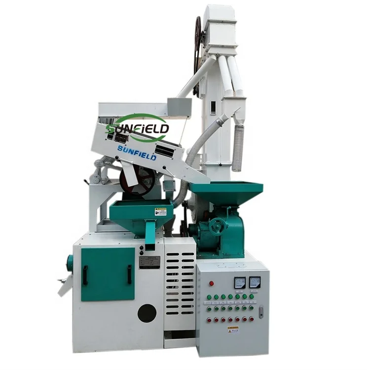 Full Automatic Complete Sets Paddy Rice Mill Machine Rice Milling And Polishing Machine