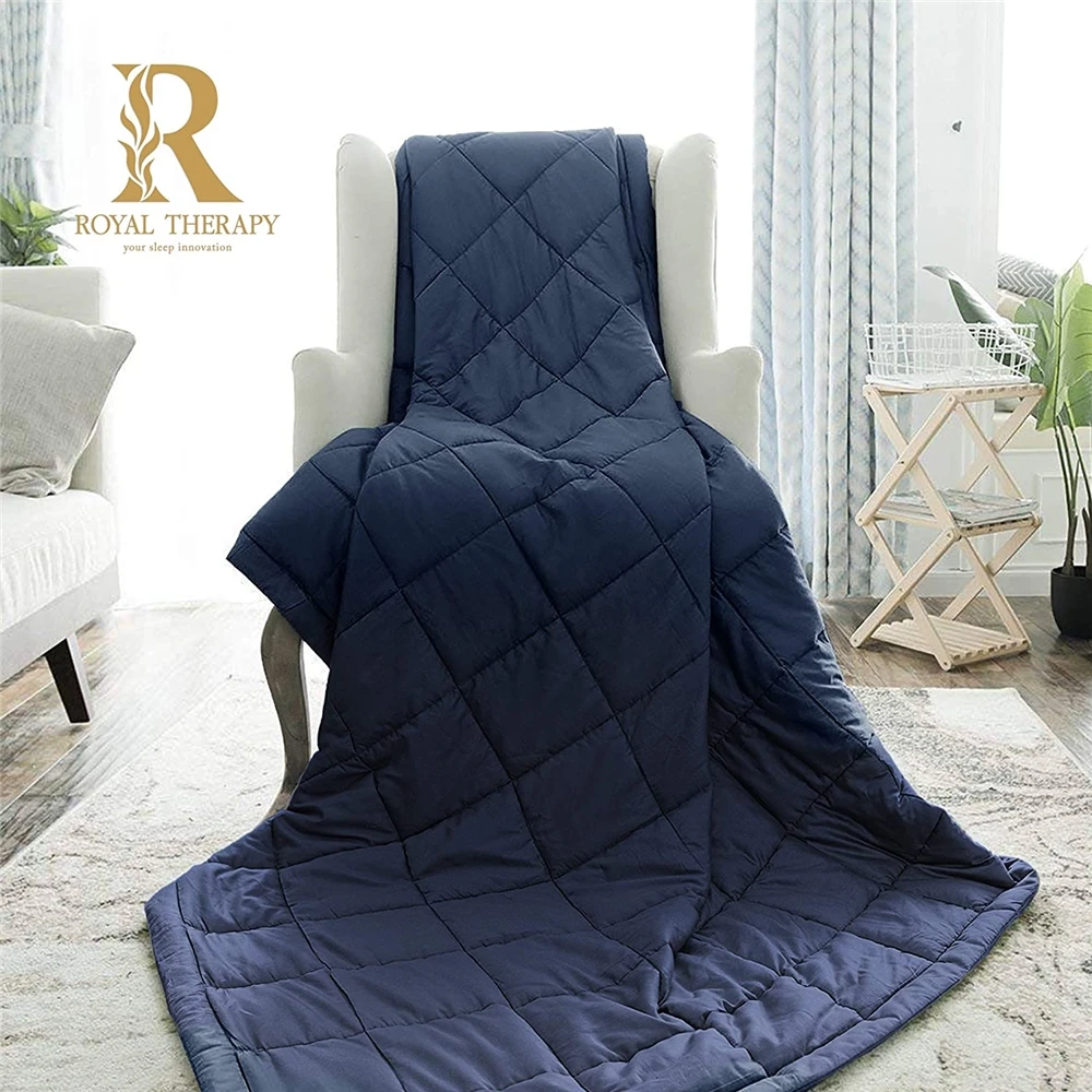Hot selling 20lbs Minky Weighted Blanket with low price