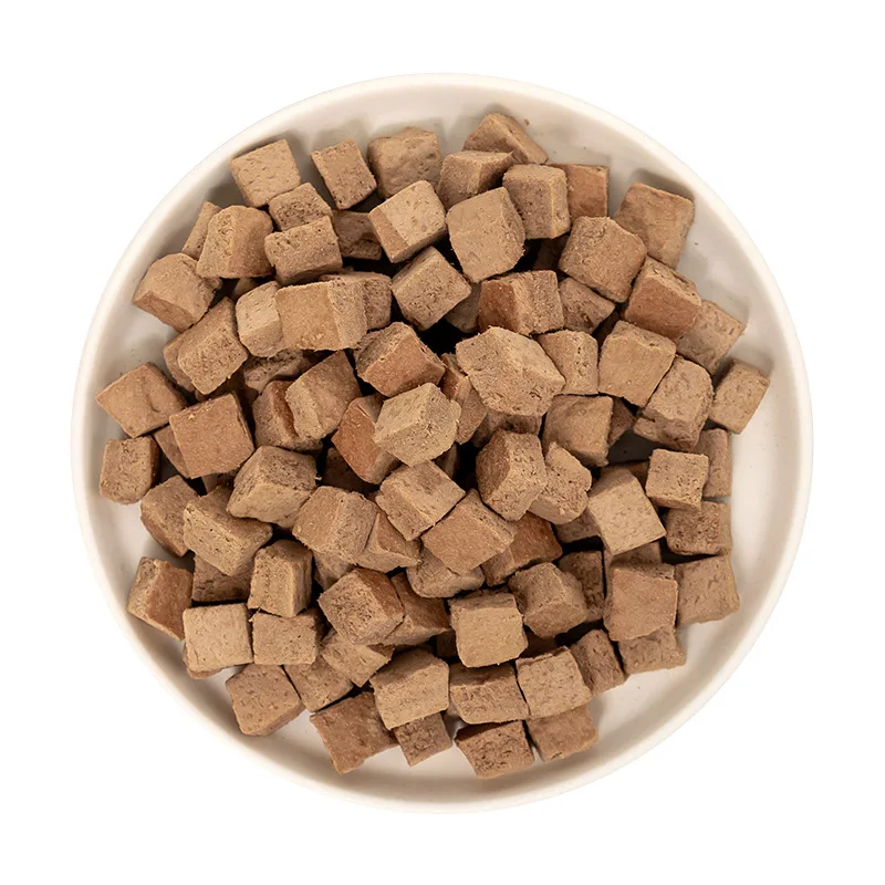 Organic Freeze-Dried Chicken Breast Beef Livers Freeze dried capelin fish Pet Snacks Cats Dogs Food Safe Treats