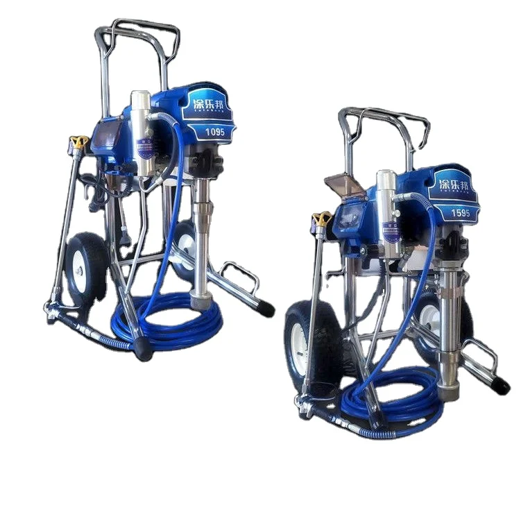 High-Pressure Electric Mini Air Compressor with New Core Motor Pump Factory Price Universal Paint Sprayer Mortar Spray Machines