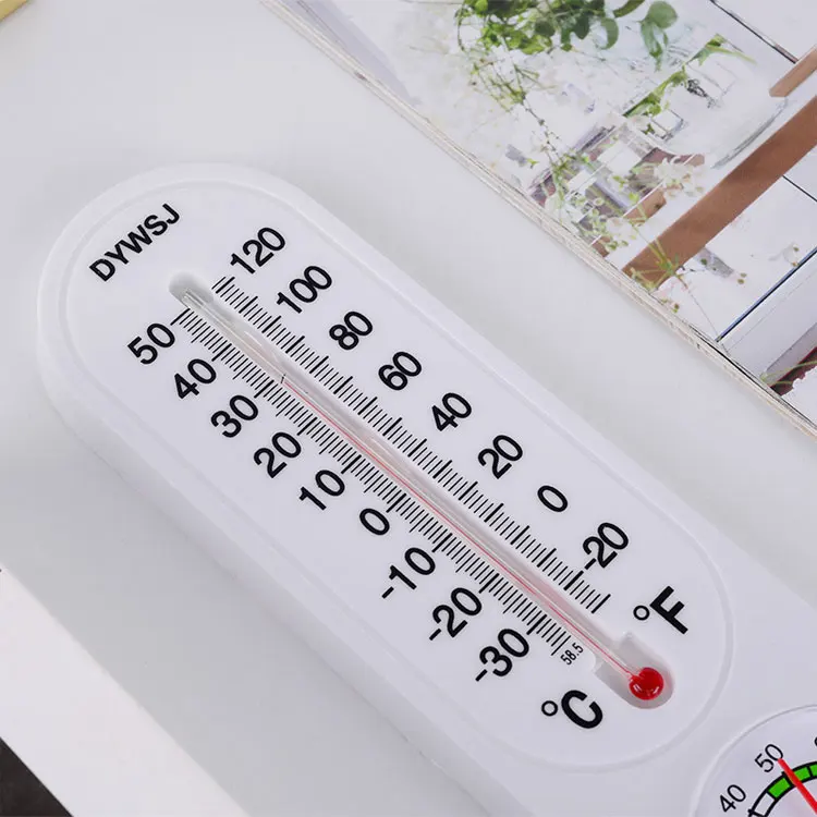 Wall Mounted Thermometer for Indoor Outdoor Home Garden Planting Humidity
