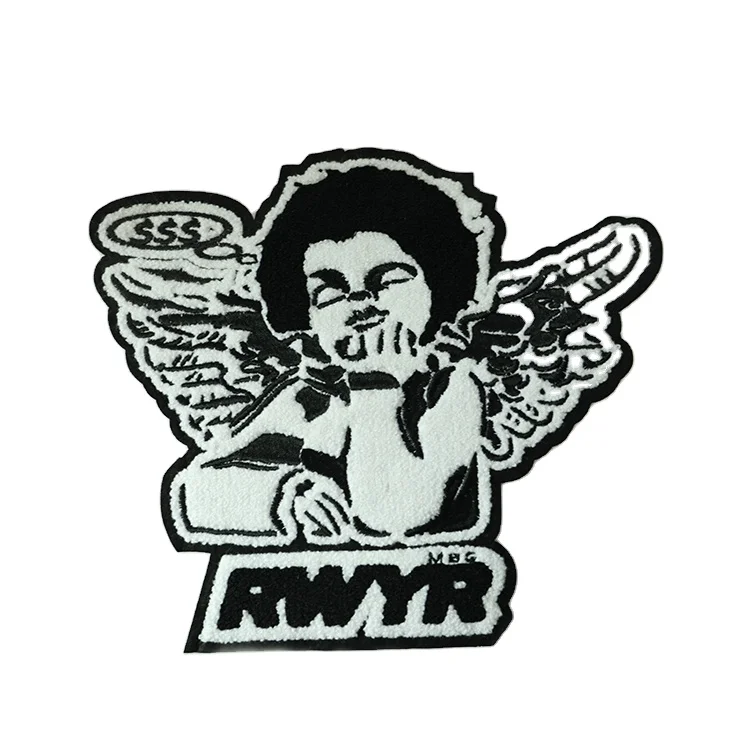 
Custom Bee Chenille Embroidered Patch Sew On T-shirt Embroidered Insect Applique 