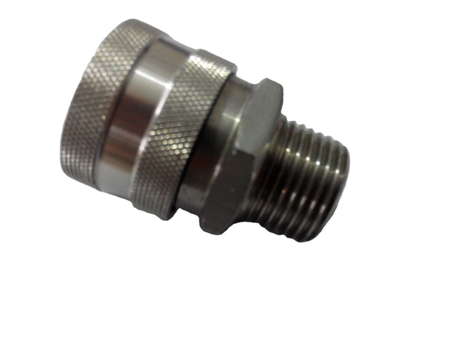 Stainless steel hydraulic quick coupling
