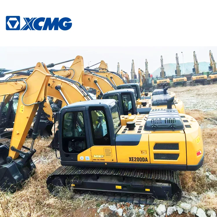 XCMG Official Excavator Machinery XE200DA Stock 20 Ton Hydraulic Crawler Excavator Price for Sale
