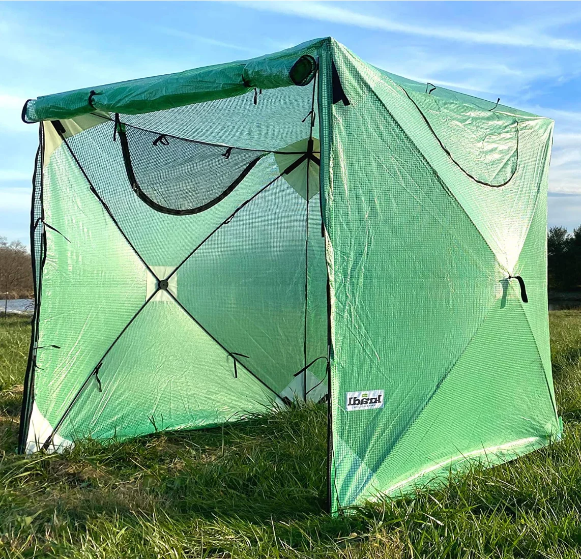 Wudlindy Portable Greenhouses for Outdoors | Pop up Greenhouse Kit | Portable Canopy for Plants 69 X 69 X 81 Inches