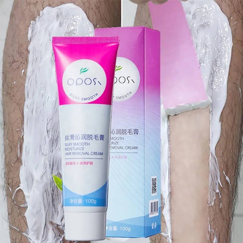 Wholesale OEM Private Label Cosmetics Women Men Organic Natural Permanent Removal Body Lotion Face Hair Remover Cream