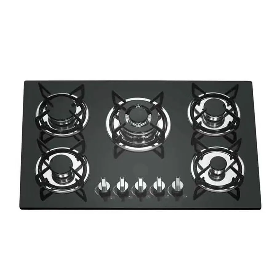 Five burner gas stove commercial gas stove burner countertop kitchen stove 5 burner gas cooker