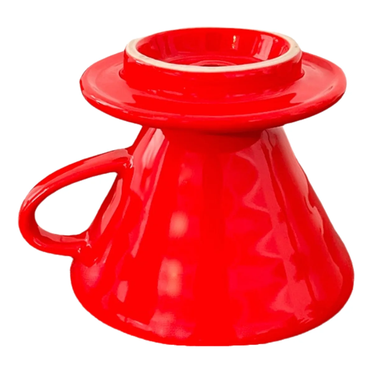 Classic Reusable V Shape Cone Ceramic Coffee Dripper Filter