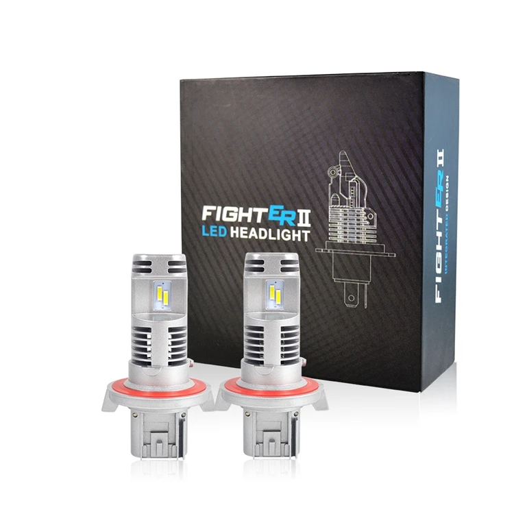 1*Piece Car Led Conversion Kit Light H4 H13 9004 9007 H1 H3 880 881 9005 9006 H11 Auto Bulbs FIGHTER Mini Led Headlight Wireless