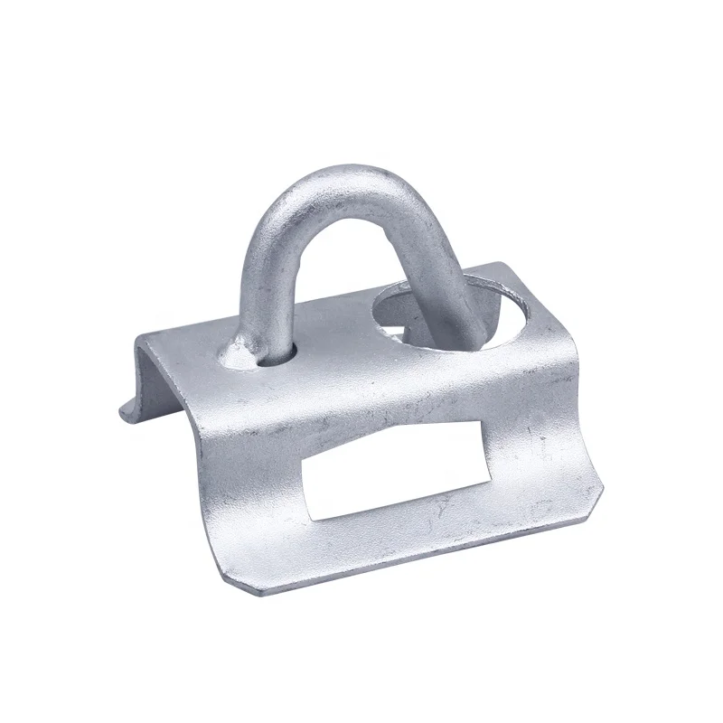 FTTH Pole Mounting Clamp Bracket for Drop Cable