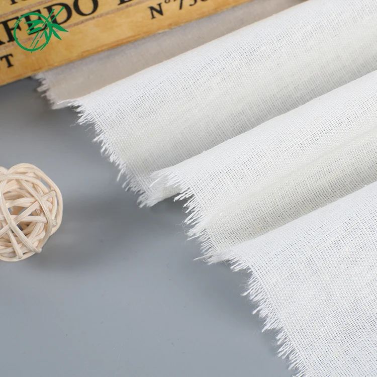 
Breathable High Quality 100% Linen Fabric 8~21 yarn linen fabric for shirt 