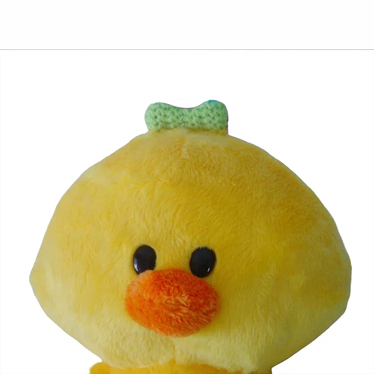 Chinese Oem Plush Pet Toys Custom Stuffed Yellow Duck Plush Toy For Kids