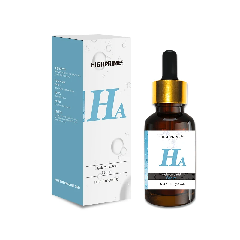 Low Moq Customization 30ml Hyaluronic Acid Vitamin C Face Oil Serum Bulk