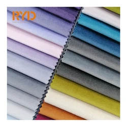 2022 Holland Velvet Dyeing in Stock Upholstery Fabrics for Sofas and Furniture