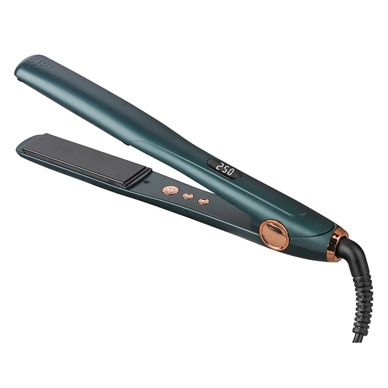 New Portable Fast Heating Digital 480F High temperature Electric Hair Straightener Curler All Hair Types Flat Iron