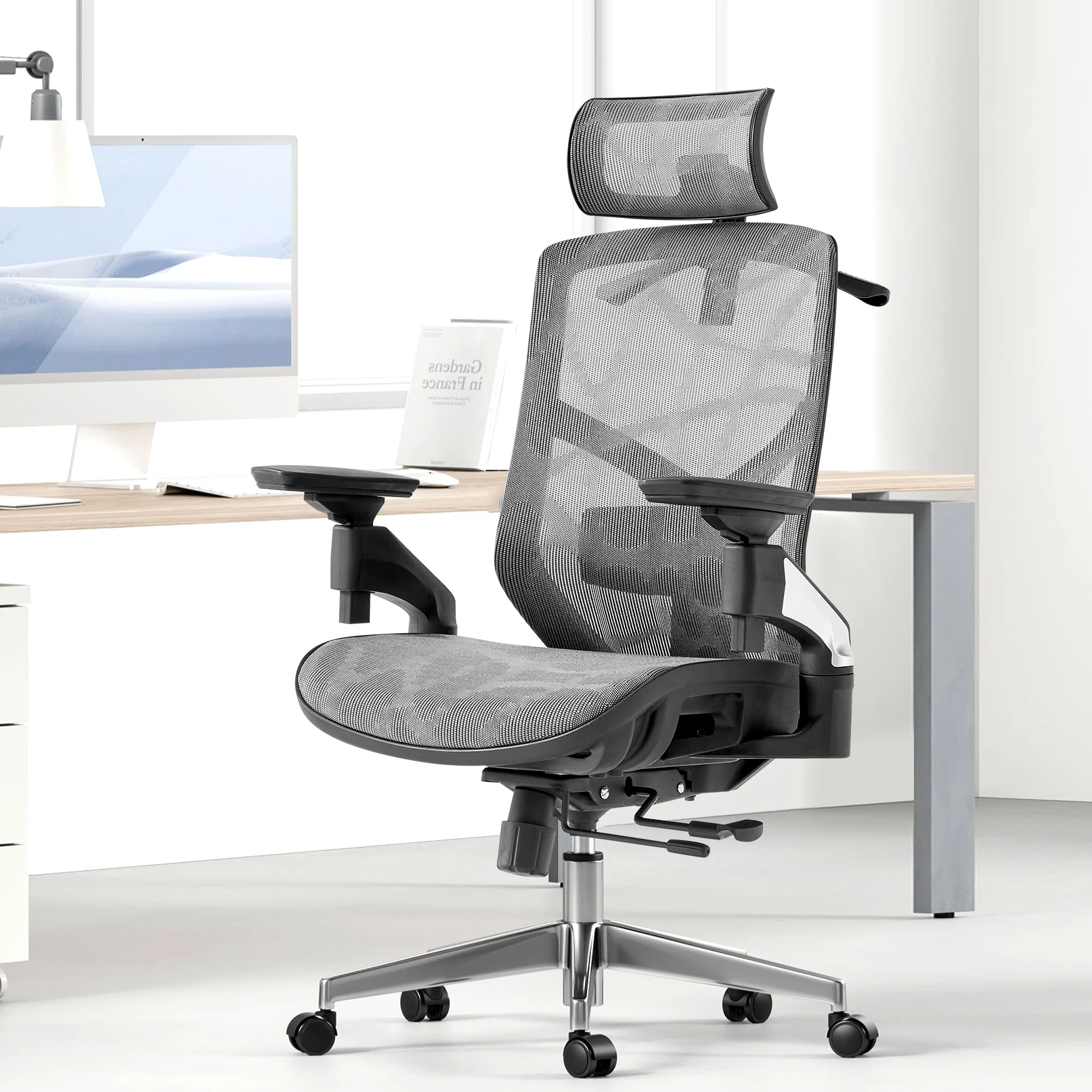Полностью сетчатый офисный стул, компьютерное кресло, удобное эргономичное вращающееся Сетчатое кресло