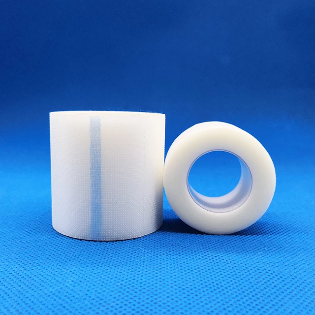 Manufacturer custom clear waterproof transparent surgical medical PE tape for tubing retention