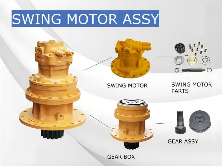 XF parts Swing Motor for  E305.5  CAT305 205-0469 PCL-200-18B  2050469 205-0469